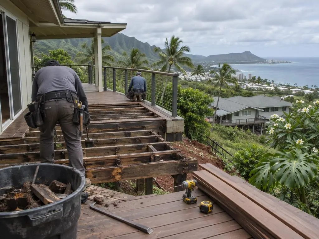 Deck Repair & Replacement in Honolulu, HI